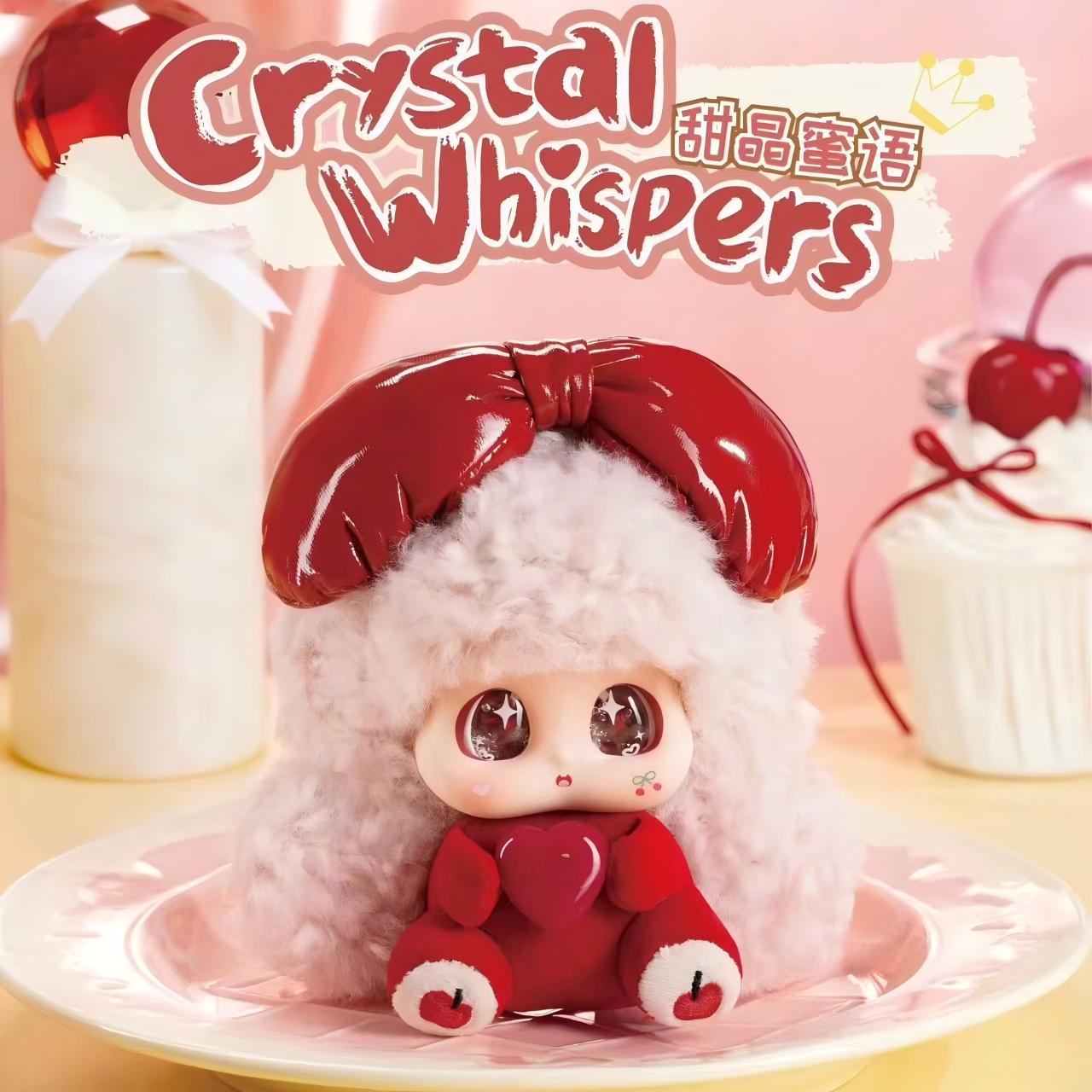 MICOCO&NONO Crystal Whispers Plush Doll Blind Box Keychains & Bag charms