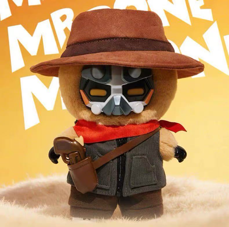 MR.BONE Plush Task Force Series Blind Box,Collectible Toys