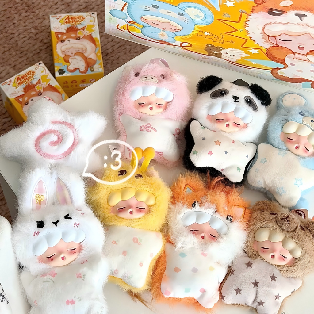 YUMO Angry Animals Mini Series Plush Blind Box