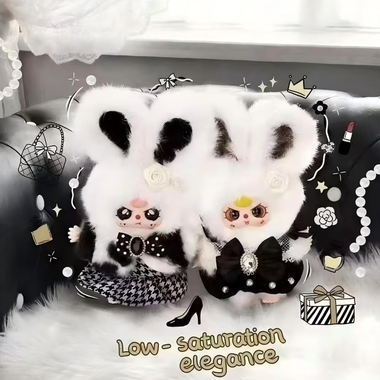 Baby Three- Absolute Black &White Plush Blind Box