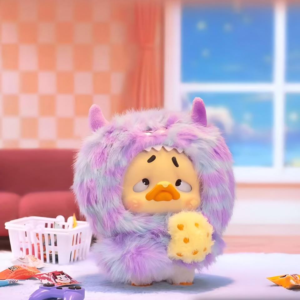 PocketUpsetDuck - Colorful Player Duck Plush Keychain BlindBox