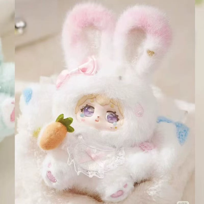 POKA Fluffy Collection Plush Keychains Blind Box