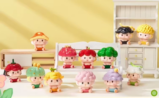 <087>Baby Bean Eating Fruits Blind Box