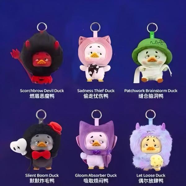 PocketUpsetDuck - Colorful Player Duck Plush Keychain BlindBox
