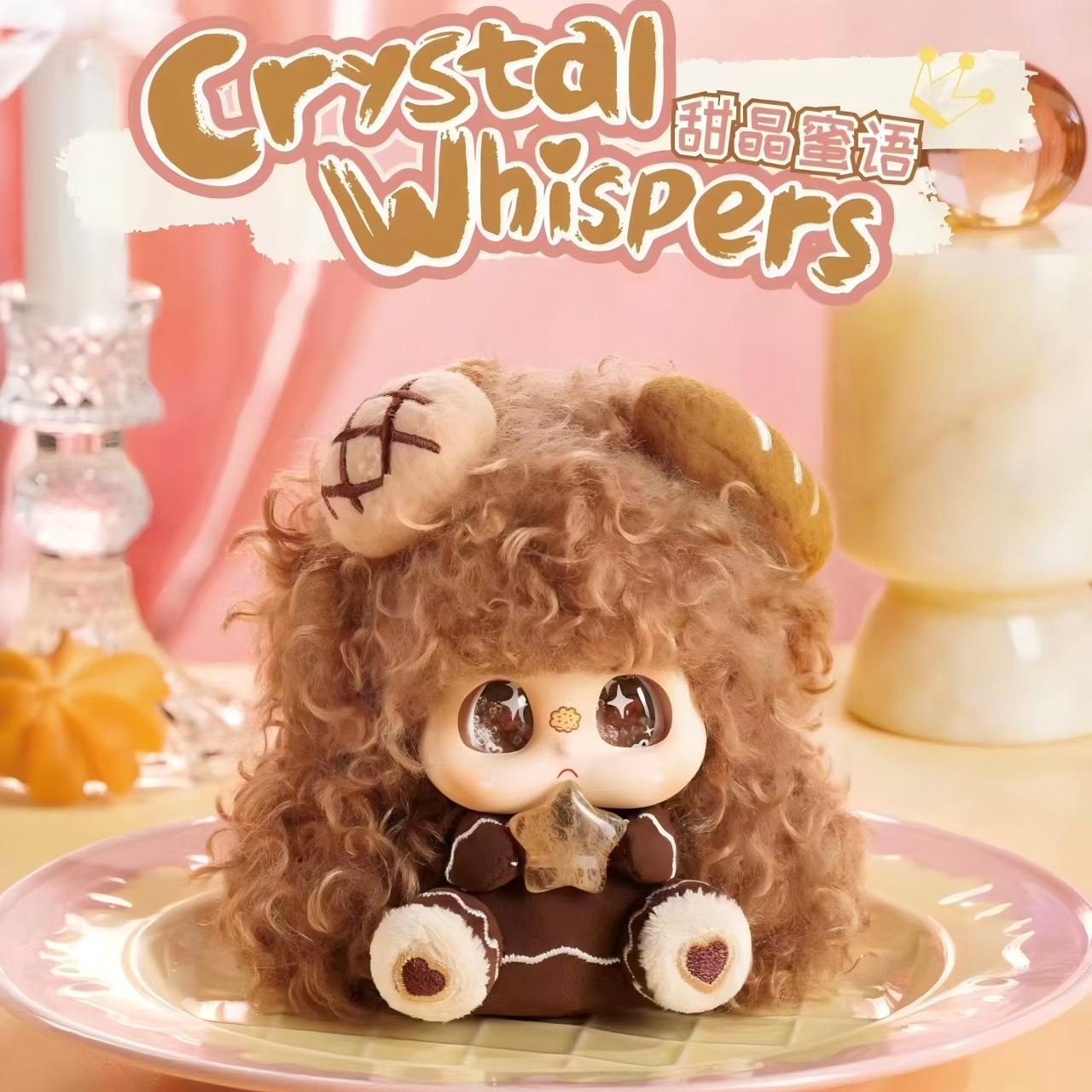MICOCO&NONO Crystal Whispers Plush Doll Blind Box Keychains & Bag charms