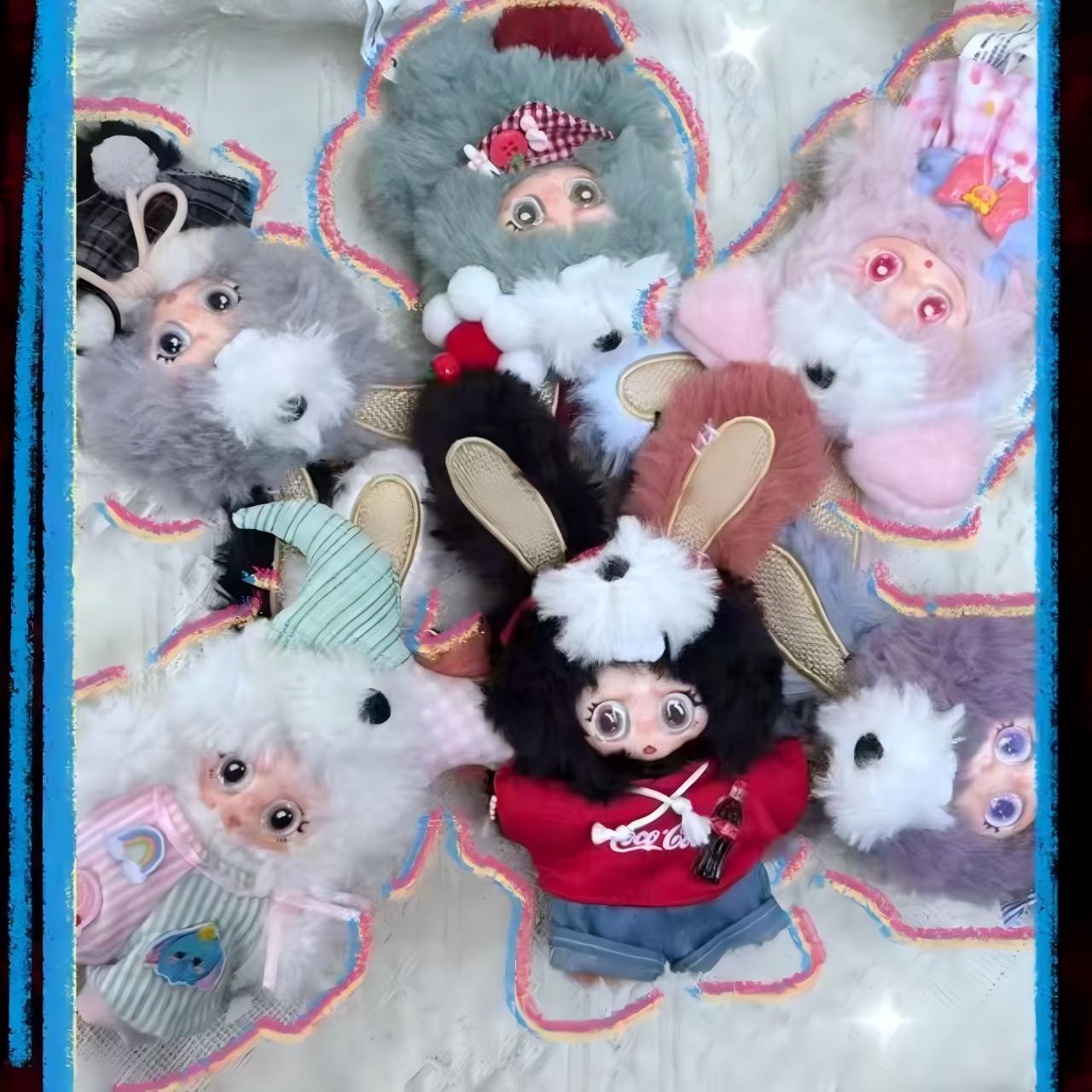Wa Le Dou -Critical corrosion Series Plush Pendant Blind Box Little Cute Ornament