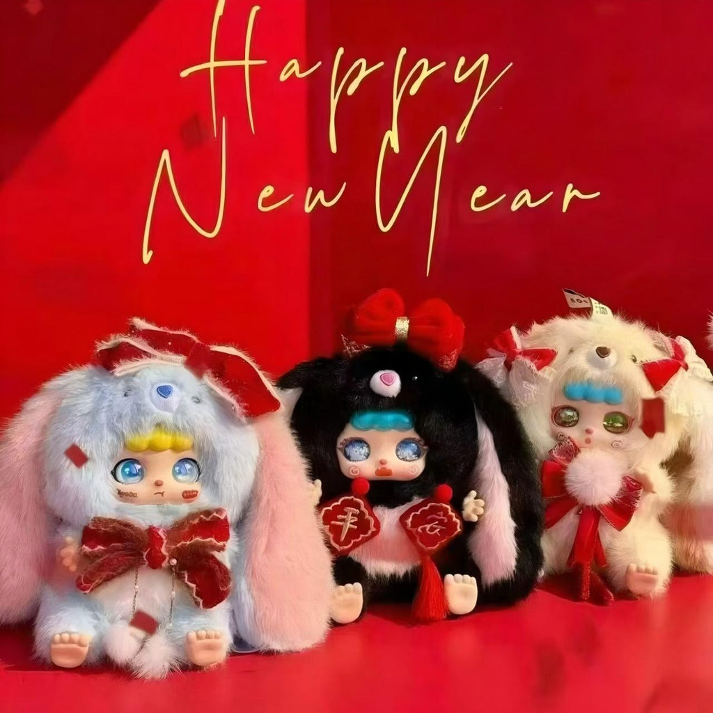KEBIDOU-Little Cream Puff Rabbit Sauce-New Year Limited Edition Plush Blind Box