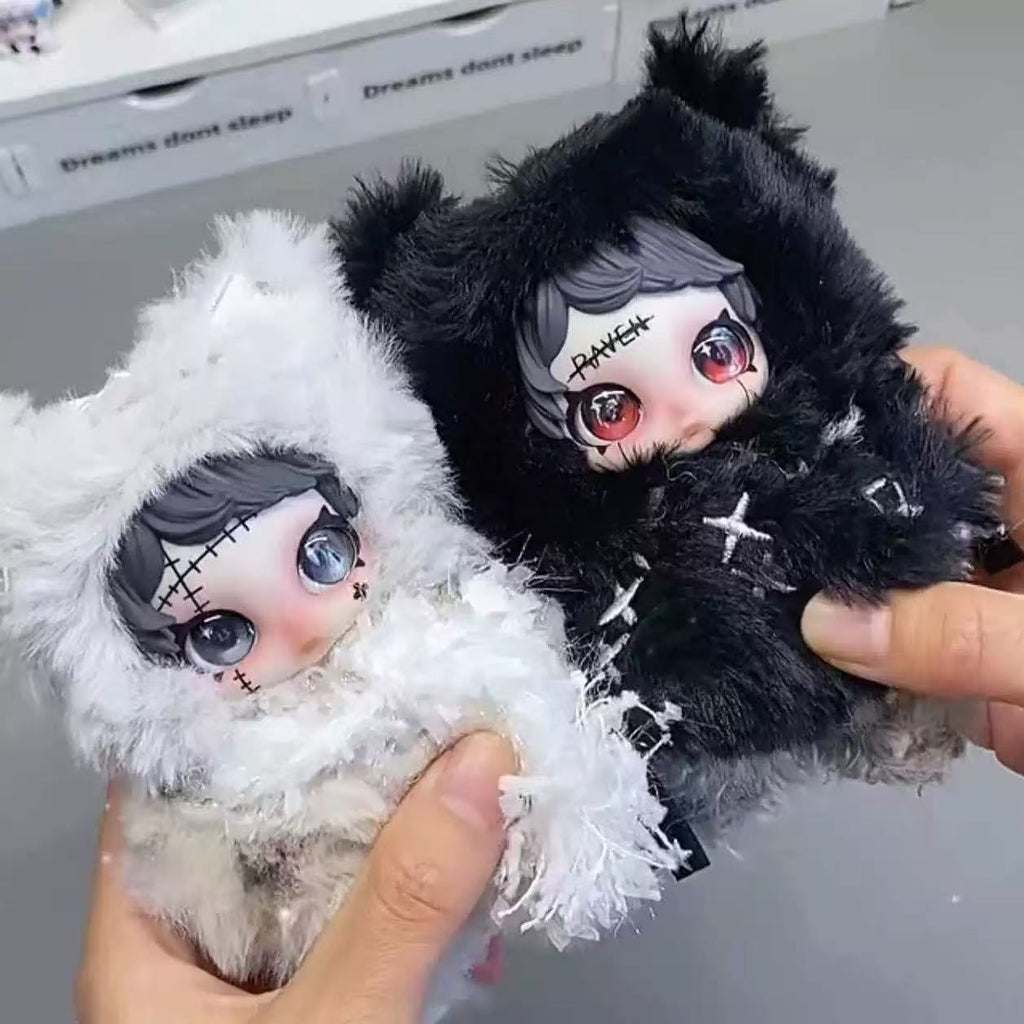 OWEN-Rock Star Series Plush Blind Box Cool Styles Bagcharms